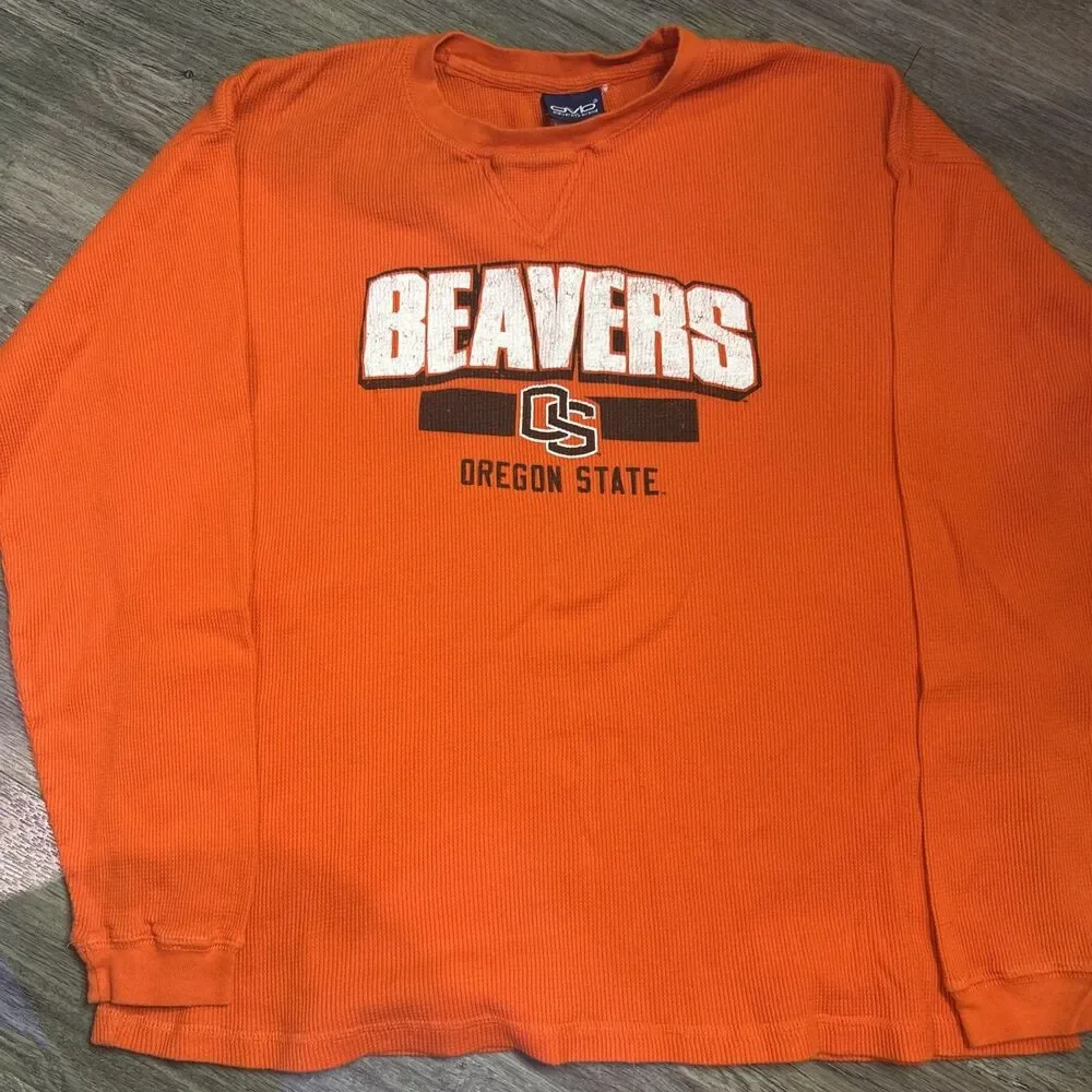 Oregon State Beavers [VINTAGE 2000’s] Men’s 2XL Long Sleeve Thermal